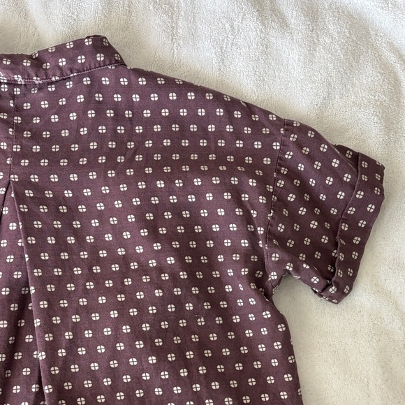 Toad&Co Plum Patterned Shirt - Picture 9 of 11